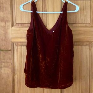 Loft Women’s Velvet Tank Top